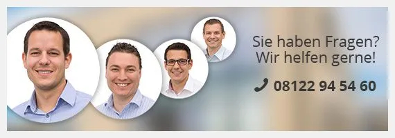 Sie haben Fragen? Wir helfen gerne! 08122 / 94 54 60