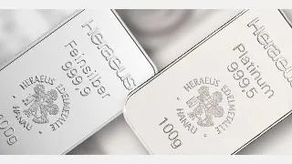 Edelmetalle als Barren