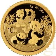 1 Gramm Goldmünze China Panda 2025