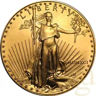 1 Unze Goldmünze American Eagle 1991