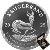 1 Unze Silbermünze Krügerrand 2025 - polierte Platte
