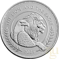 1 Unze Silbermünze British Lion und American Eagle 2025