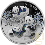 1 Kilogramm Silbermünze China Panda 2025 proof