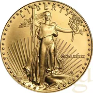 1 Unze Goldmünze American Eagle 1989