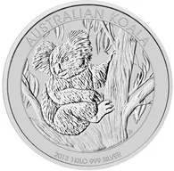 1 Kilogramm Silbermünze Australien Koala 2013