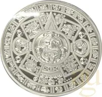 5 Unzen Silbermünze Samoa Aztekenkalender 2022 prooflike
