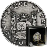1 Unze Silbermünze Australien Proclamation Coin - Pillar Dollar 2025 - Antik Finish