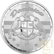1 Unze Silbermünze EC8 Dominica - Coat of Arms 2024