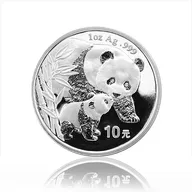 1 Unze Silbermünze China Panda 2004