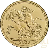 1 Pfund Goldmünze Sovereign King Charles 2026