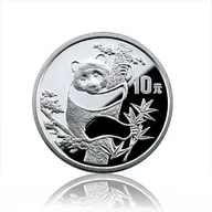 1 Unze Silbermünze China Panda 1987