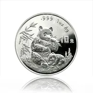 1 Unze Silbermünze China Panda 1996