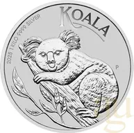 1 Kilogramm Silbermünze Australien Koala 2025