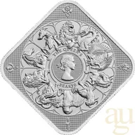 31,1 Gramm Silberbarren The Royal Mint - Queen's Beasts