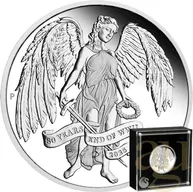 1 Unze Silbermünze Australien 80 Jahre End of WWII - Winged Victory 2025 - proof