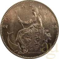 20 Kronen Goldmünze Dänemark Christian IX. - Meerjungfrau