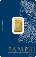 5 Gramm Goldbarren PAMP Fortuna