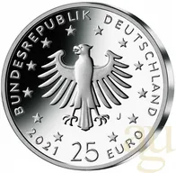25 Euro Silber Gedenkmünzen ab 2021