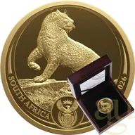 1/4 Unze Goldmünze Südafrika Big Five Leopard 2026 proof