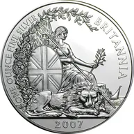 1 Unze Silbermünze Britannia 2007