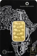 20 Gramm Goldbarren Rand Refinery - Elefant