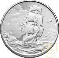 1 Unze Silbermünze Ascension Island - Segelschiff 2025