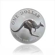 1 Unze Silbermünze Australien Känguru 1993 (RAM)