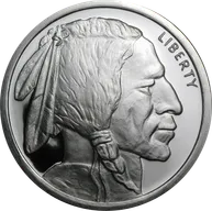 1 Unze Silber American Buffalo Round