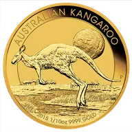 1/4 Unze Goldmünze Australien Känguru 2015