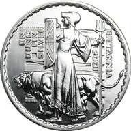 1 Unze Silbermünze Britannia 2001