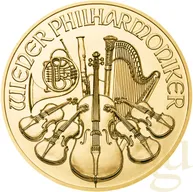 1/2 Unze Goldmünze Wiener Philharmoniker 2025