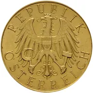 25 Schilling Goldmünze Republik Österreich