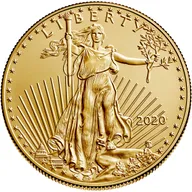 1 Unze Goldmünze American Eagle 2020