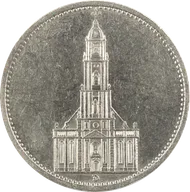 5 Reichsmark Silbermünze Garnisonkirche