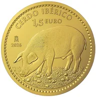 1 Unze Goldmünze Spanien Iberian Pig 2026