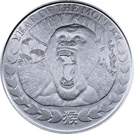 1 Unze Silbermünze Somaliland Affe 2016