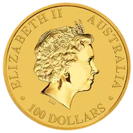 1 Unze Goldmünze Australien Känguru 2002