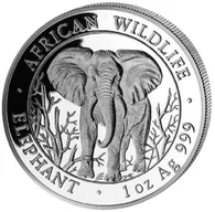 1 Unze Silbermünze Somalia Elefant 2004