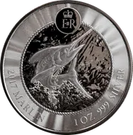 1 Unze Silbermünze Cayman Islands Marlin Speerfisch 2017