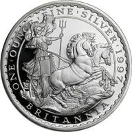 1 Unze Silbermünze Britannia 1997
