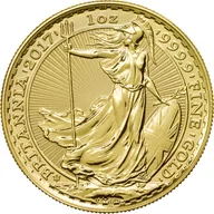 1 Unze Goldmünze Britannia 2017 - 30 Jahre Jubiläum