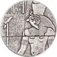 2 Unzen Silbermünze Republic of Tschad Horus 2016