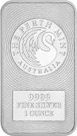 31,1 Gramm Silberbarren Perth Mint