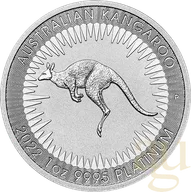 1 Unze Platinmünze Australien Känguru 2022