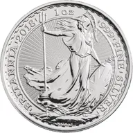 1 Unze Silbermünze Britannia 2018