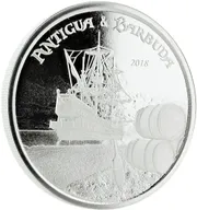 1 Unze Silbermünze EC8 Antigua & Barbuda - Rum Runner 2018