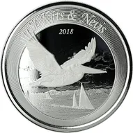 1 Unze Silbermünze EC8 St. Kitts & Nevis - Pelikan 2018