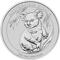 1 Kilogramm Silbermünze Australien Koala 2019