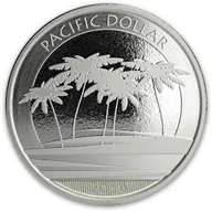 1 Unze Silbermünze Fiji Pacific Dollar 2018