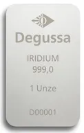 1 Unze Iridiumbarren